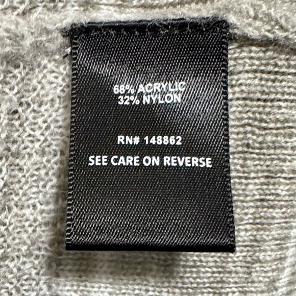 Torrid Pointelle Cardigan V-Neck Short Sleeve Oatmeal Button Sweater Cardigan 3X - Picture 15 of 15